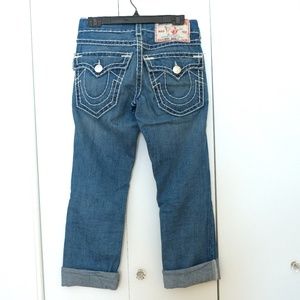 True Religion Ricky Super T Straight Legged Jeans